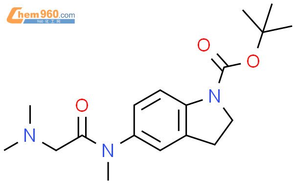 536760 02 8 1H Indole 1 Carboxylic Acid 5 Dimethylamino Acetyl