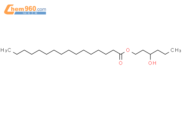 5384 35 0 HEXADECANOIC ACID 3 HYDROXYHEXYL ESTER化学式结构式分子式mol 960化工网