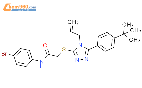 539812 51 6 2 4 Allyl 5 4 Tert Butyl Phenyl 4H 1 2 4 Triazol 3 Yl