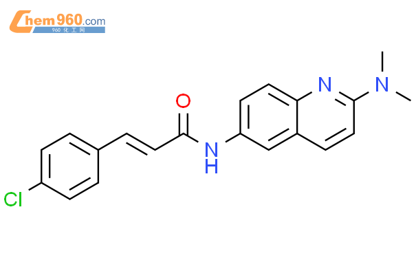 539851 59 7 2 Propenamide 3 4 Chlorophenyl N 2 Dimethylamino 6