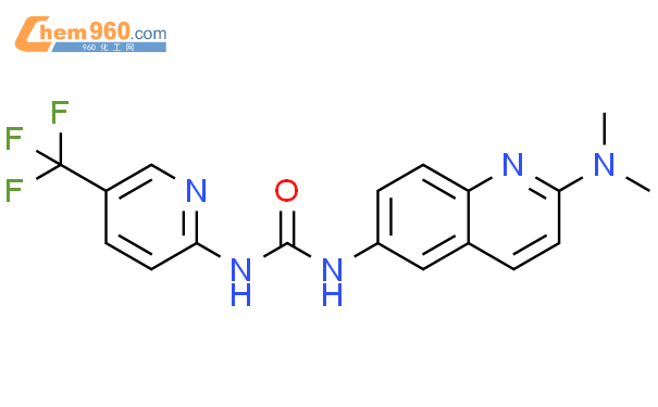 539854 34 7 Urea N 2 Dimethylamino 6 Quinolinyl N 5