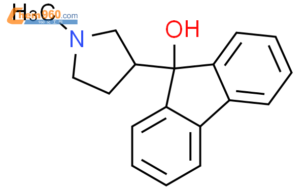 H Fluoren Ol Methyl Pyrrolidinyl Cas H