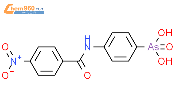 5410 63 9 4 4 nitrobenzoyl amino phenyl arsonic Acid化学式结构式分子式mol