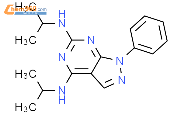 5444 68 8 1 Phenyl N N Di Propan 2 Yl 1H Pyrazolo 3 4 D Pyrimidine 4