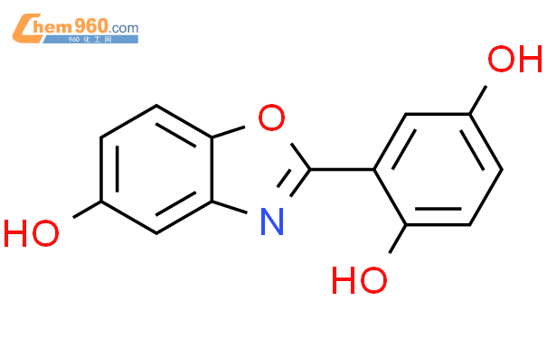 544704 35 0 1 4 Benzenediol 2 5 hydroxy 2 benzoxazolyl 化学式结构式分子式