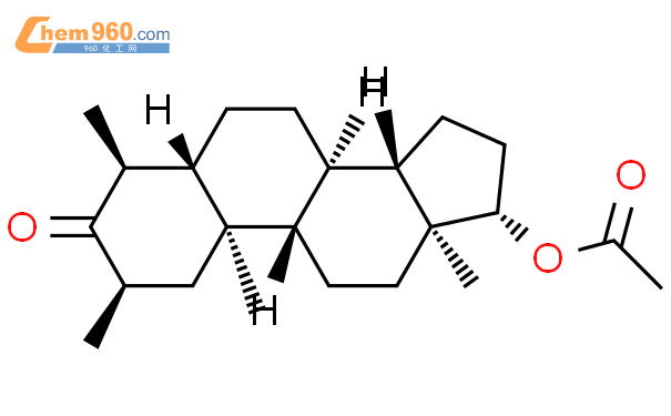 54594 48 8 Androstan 3 One 17 Acetyloxy 2 4 Dimethyl 2alpha