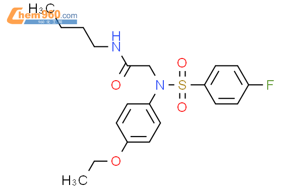 N Butyl N Ethoxyphenyl N Fluorophenyl Sulfonyl