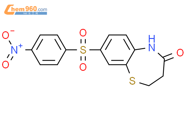 548475 33 8 1 5 Benzothiazepin 4 5H One 2 3 Dihydro 8 4 Nitrophenyl