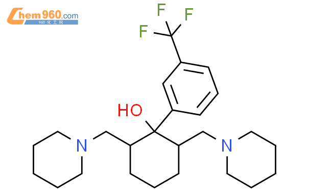 548760 95 8 CYCLOHEXANOL 2 6 BIS 1 PIPERIDINYLMETHYL 1 3