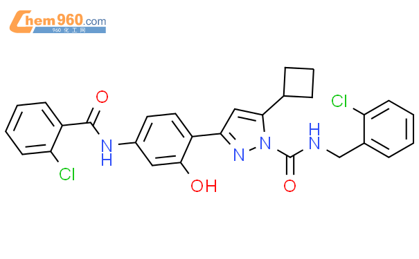 H Pyrazole Carboxamide Chlorobenzoyl Amino