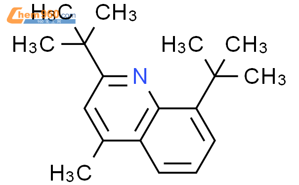 550356 58 6 Quinoline 2 8 bis 1 1 dimethylethyl 4 methyl CAS号 550356