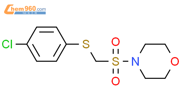 Morpholine Chlorophenyl Thio Methyl Sulfonyl