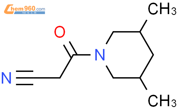 551910 72 6 Piperidine 1 cyanoacetyl 3 5 dimethyl 9CI CAS号 551910