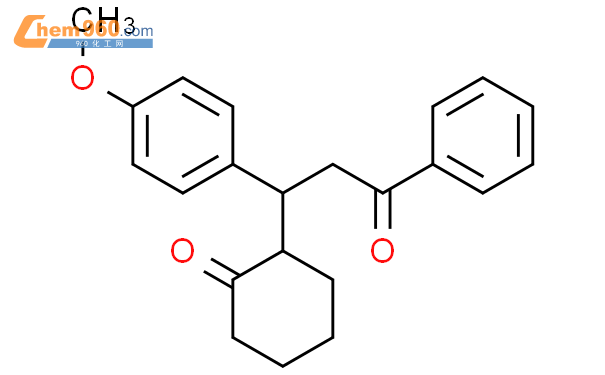 5520 88 7 Cyclohexanone 2 1 4 Methoxyphenyl 3 Oxo 3 Phenylpropyl