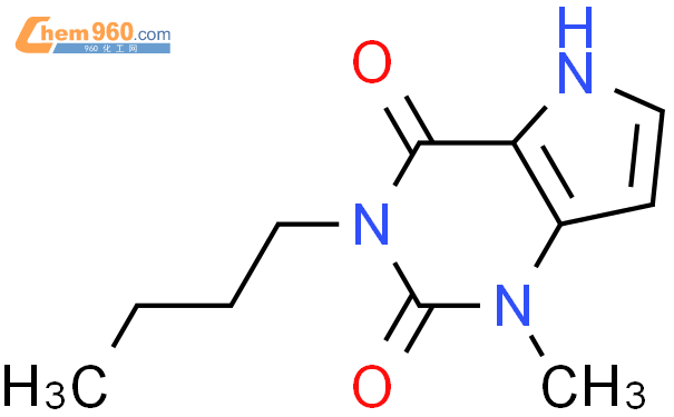 55276 32 9 3 Butyl 1 Methyl 1H Pyrrolo 3 2 D Pyrimidine 2 4 3H 5H