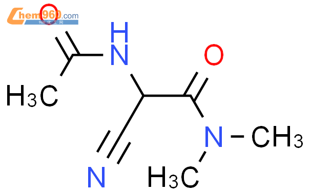 5529 92 0 Acetamide 2 acetylamino 2 cyano N N dimethyl CAS号 5529 92