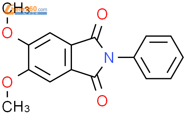 55315 86 1 1H Isoindole 1 3 2H dione 5 6 dimethoxy 2 phenyl CAS号