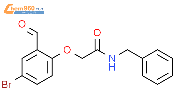 N Benzyl Bromo Formyl Phenoxy Acetamidecas