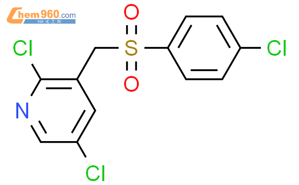 558462 45 6 PYRIDINE 2 5 DICHLORO 3 4 CHLOROPHENYL SULFONYL METHYL