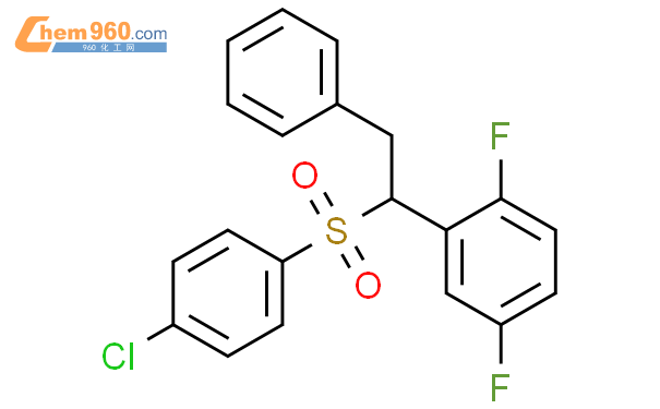 558463 59 5 Benzene 2 1 4 Chlorophenyl Sulfonyl 2 Phenylethyl 1 4