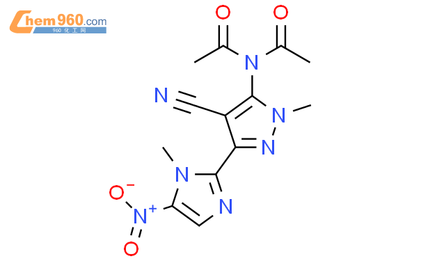 56040 48 3 Acetamide N Acetyl N 4 Cyano 1 Methyl 3 1 Methyl 5 Nitro