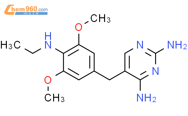 56066 75 2 2 4 PYRIMIDINEDIAMINE 5 4 ETHYLAMINO 3 5