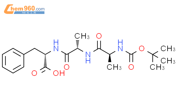 56133 10 9 L Phenylalanine N 1 1 Dimethylethoxy Carbonyl L Alanyl L