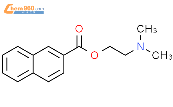 56157 79 0 2 Naphthalenecarboxylic acid 2 dimethylamino ethyl ester化学