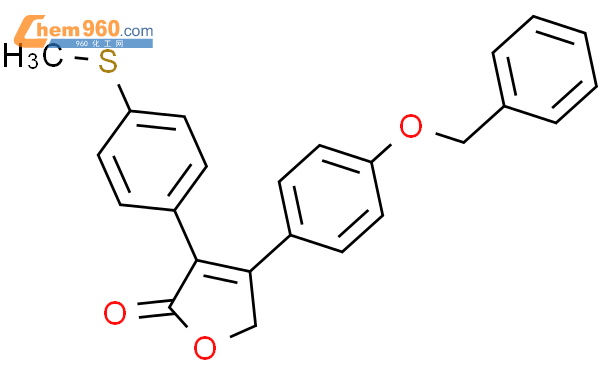 562069 08 3 2 5H FURANONE 3 4 METHYLTHIO PHENYL 4 4