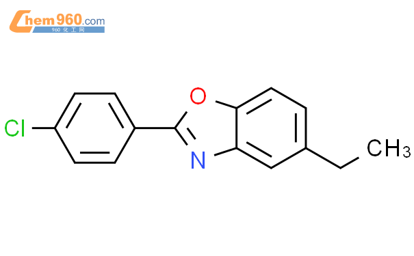 56394 98 0 2 4 chlorophenyl 5 ethyl 1 3 benzoxazoleCAS号 56394 98 0 2