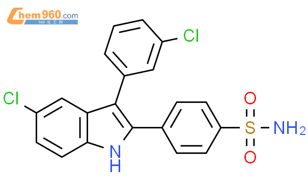 Benzenesulfonamide Chloro Chlorophenyl H Indol