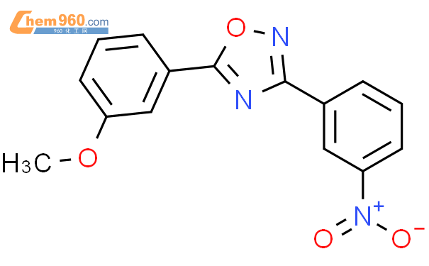 5684 99 1 5 3 methoxyphenyl 3 3 nitrophenyl 1 2 4 oxadiazoleCAS号