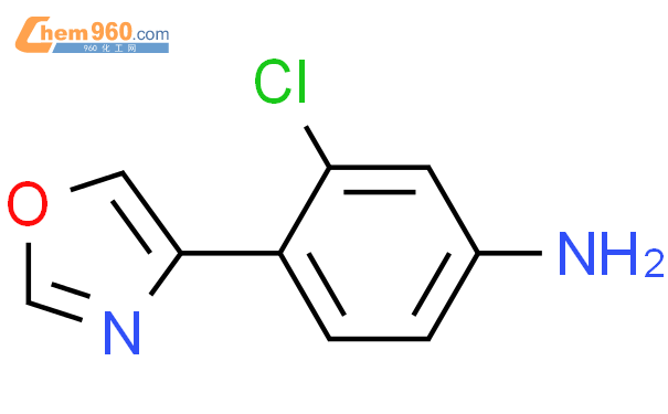 568556 33 2 Benzenamine 3 chloro 4 4 oxazolyl CAS号 568556 33 2