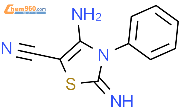 Thiazolecarbonitrile Amino Dihydro Imino Phenyl