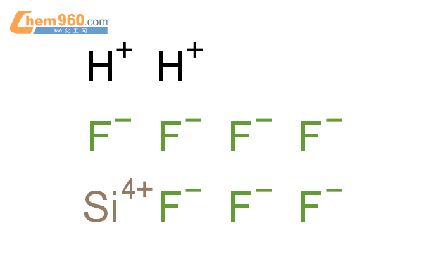 氟硅酸结构式