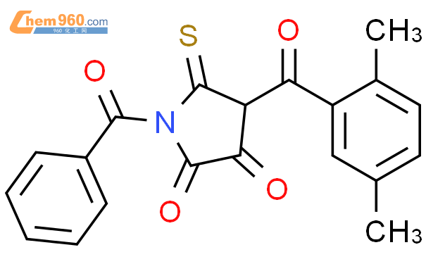 570373 96 5 2 3 PYRROLIDINEDIONE 1 BENZOYL 4 2 5 DIMETHYLBENZOYL 5