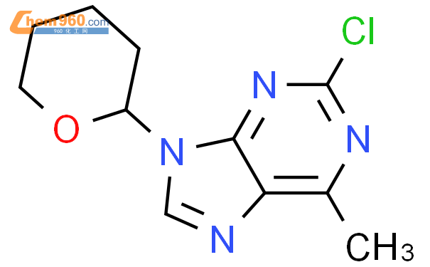 571164 91 5 9H PURINE 2 CHLORO 6 METHYL 9 TETRAHYDRO 2H PYRAN 2 YL