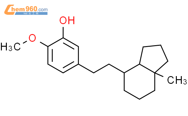 573978 95 7 Phenol 2 Methoxy 5 2 Octahydro 7a Methyl 1H Inden 4 Yl