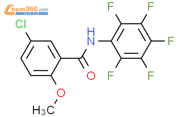 574010 00 7 5 Chloro 2 Methoxy N 2 3 4 5 6 Pentafluoro Phenyl