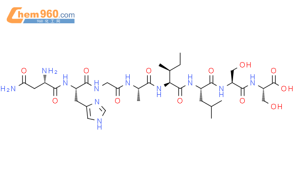 L Serine L Asparaginyl L Histidylglycyl L Alanyl L