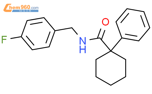 577034 85 6 Cyclohexanecarboxamide N 4 Fluorophenyl Methyl 1 Phenyl