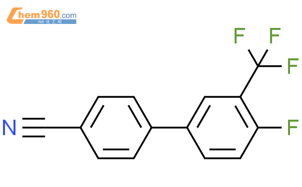 582293 64 9 4 4 fluoro 3 trifluoromethyl phenyl benzonitrile化学式结构式