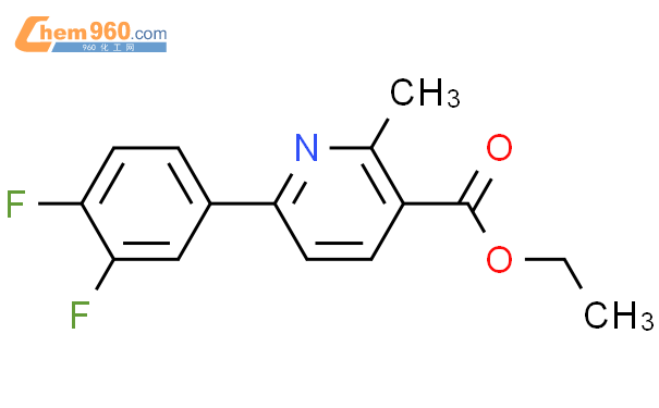 582325 44 8 3 Pyridinecarboxylic Acid 6 3 4 Difluorophenyl 2 Methyl