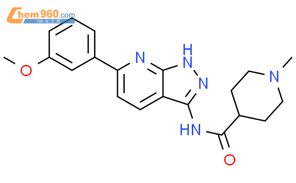 583038 66 8 4 Piperidinecarboxamide N 6 3 Methoxyphenyl 1H Pyrazolo