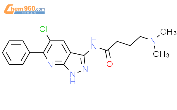 Butanamide N Chloro Phenyl H Pyrazolo B Pyridin