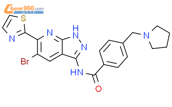 Benzamide N Bromo Thiazolyl H Pyrazolo B