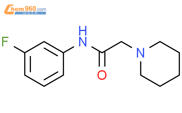 58479 90 6 1 Piperidineacetamide N 3 fluorophenyl CAS号 58479 90 6 1