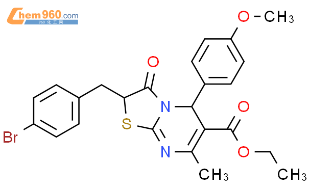 5850 97 5 Ethyl 2 4 Bromobenzyl 5 4 Methoxyphenyl 7 Methyl 3 Oxo 2