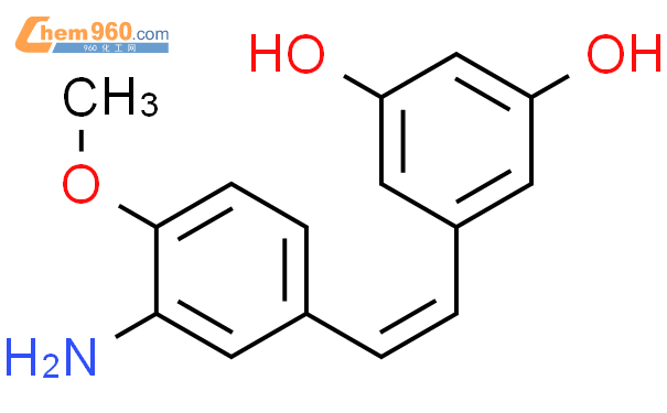 586410 11 9 1 3 Benzenediol 5 1Z 2 3 Amino 4 Methoxyphenyl Ethenyl