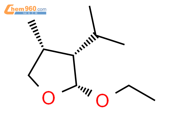 586953 16 4 2r 3s 4r rel 9ci 2 乙氧基四氢 4 甲基 3 1 甲基乙基 呋喃CAS号 586953
